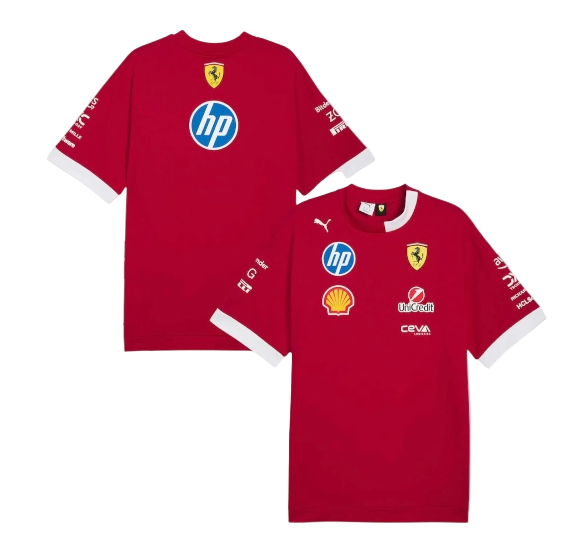 Scuderia Ferrari 2025 Team Polo – Official F1 Teamwear – Endless