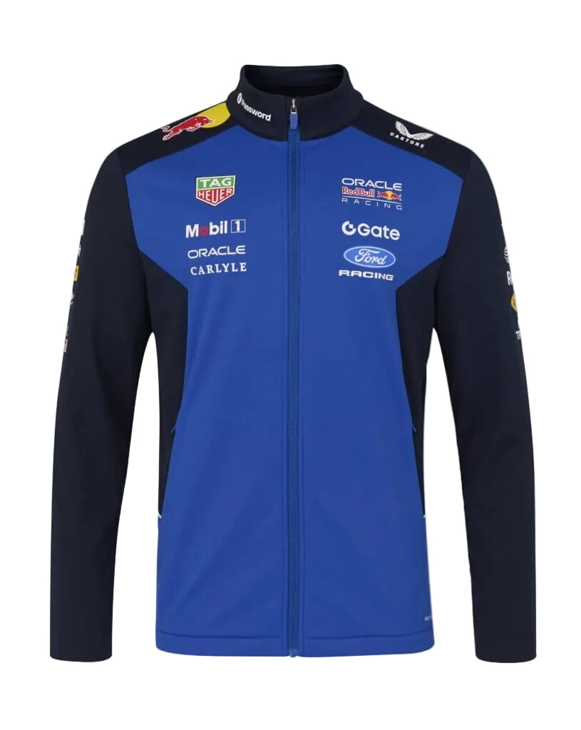 Red Bull Racing F1 2026 Team Softshell Jacket - Blue/Navy