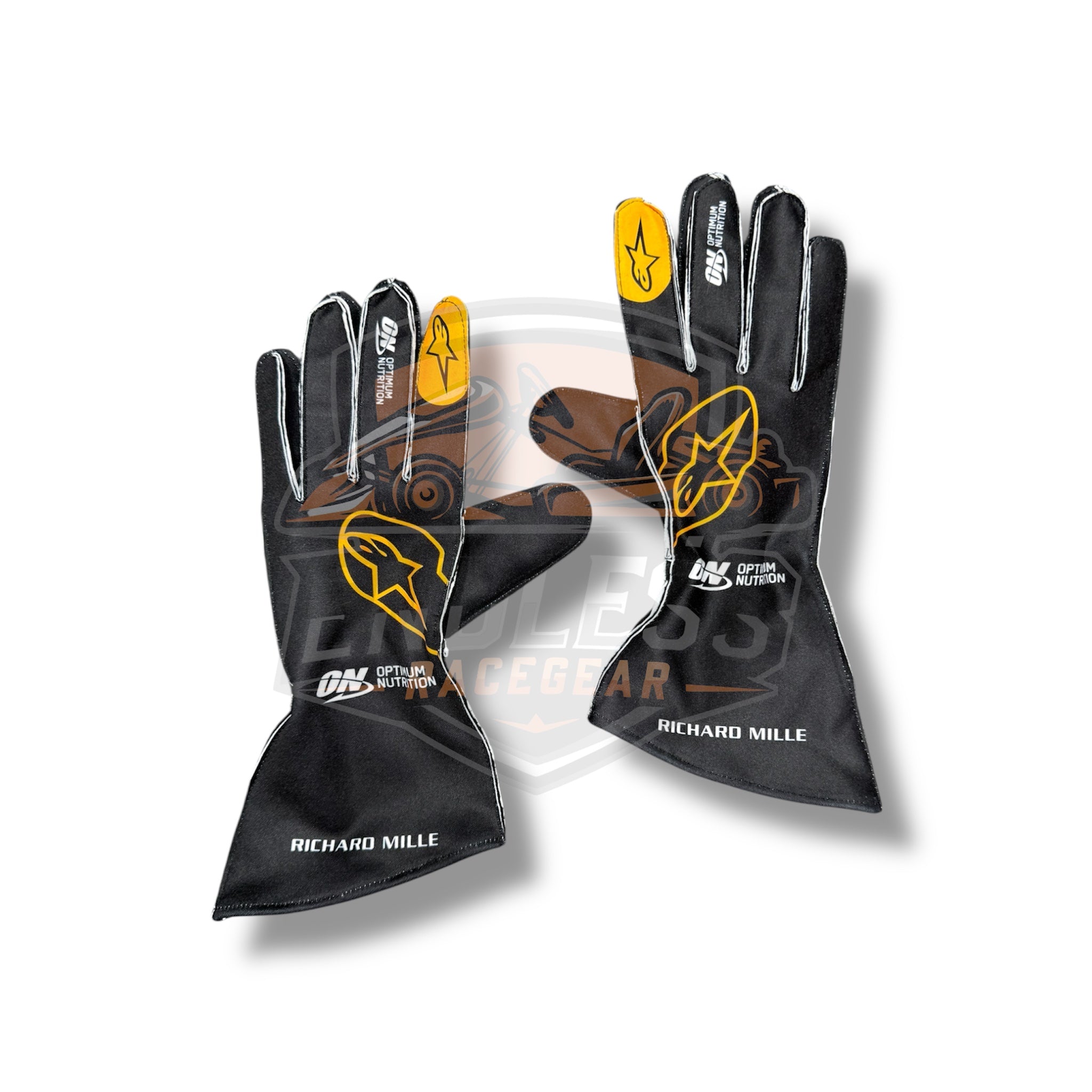 2026 McLaren Formula 1 Team Racing Replica Gloves - Lando Norris Endless Racegear