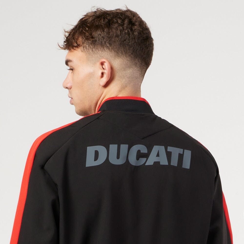 Ducati x Macron Men's Warmup College Jacket  - Black
