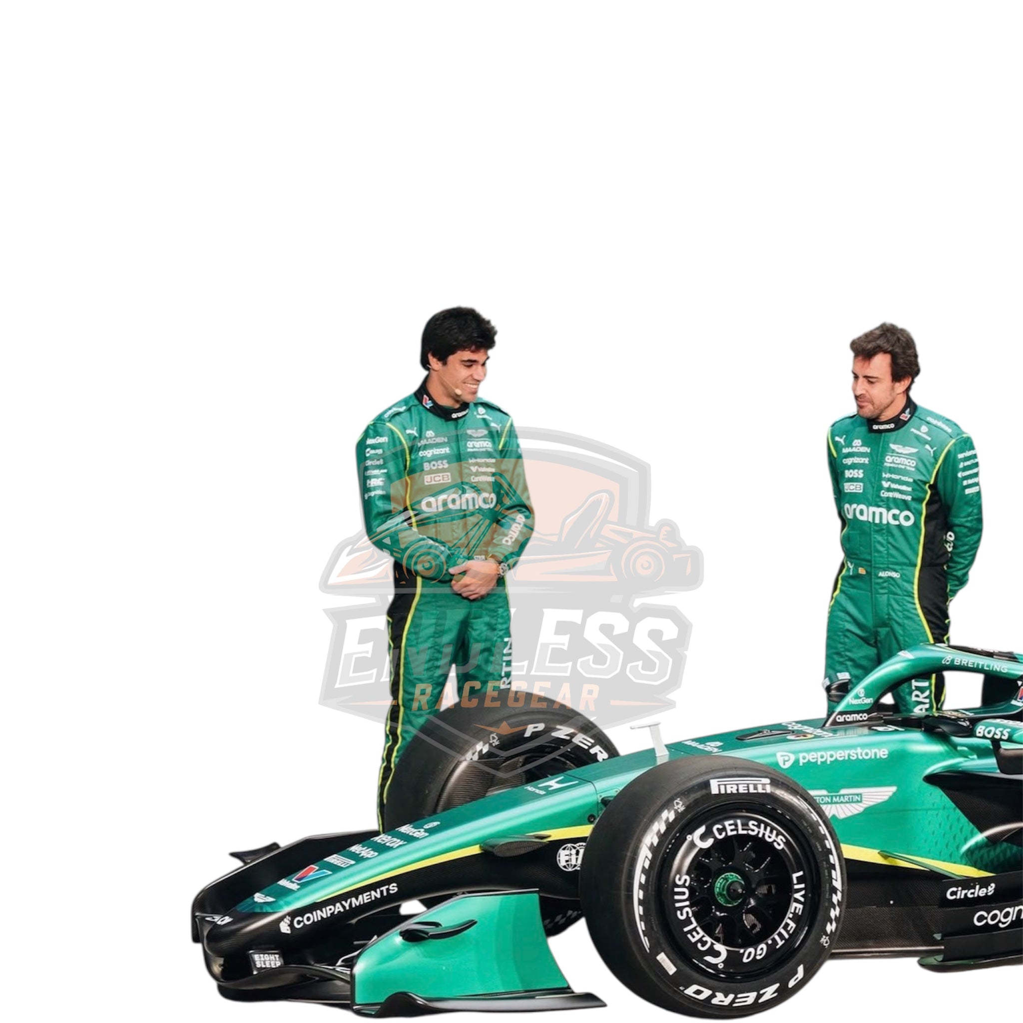 2026 Aston Martin Aramco F1 Team Race Suit – Alonso & Stroll Edition Endless Racewear