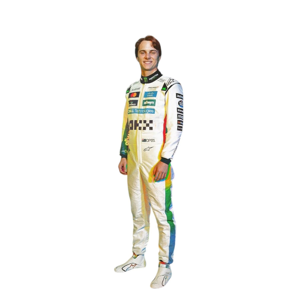 2025 Lando Norris McLaren Google Gemini F1 Team Racing Suit Endless Racegear