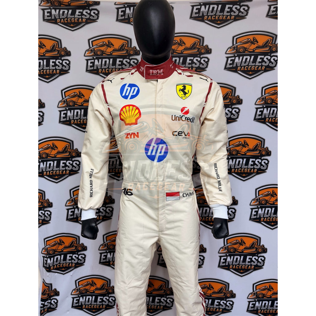 2026 Charles Leclerc Monaco GP Race Suit Replica - Monaco Edition Endless Racegear