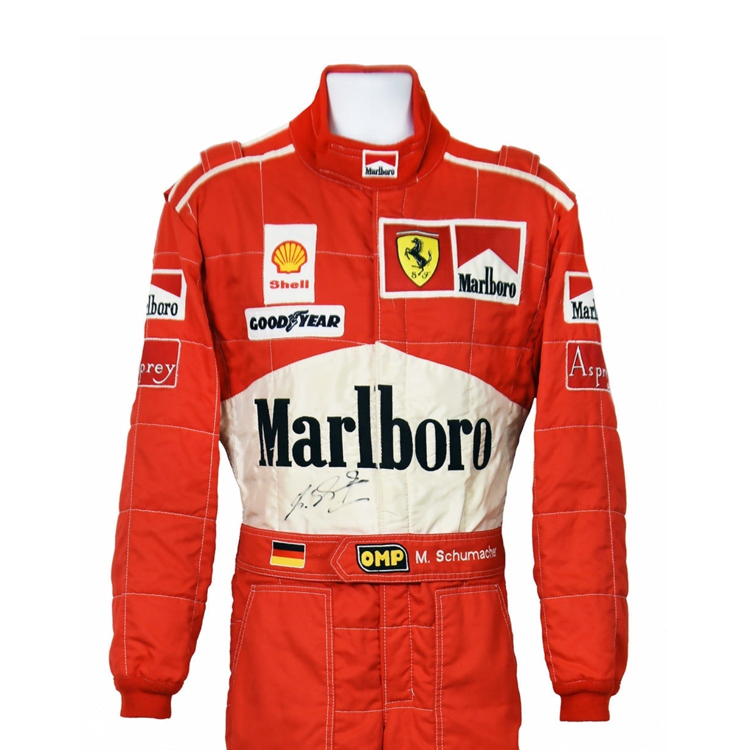 Michael Schumacher 1997 F1 Racing Suit Endless Racewear