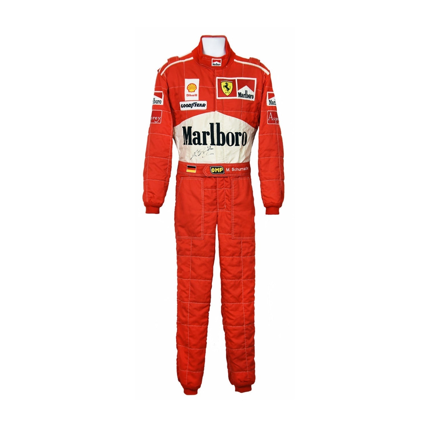 Michael Schumacher 1997 F1 Racing Suit Endless Racewear