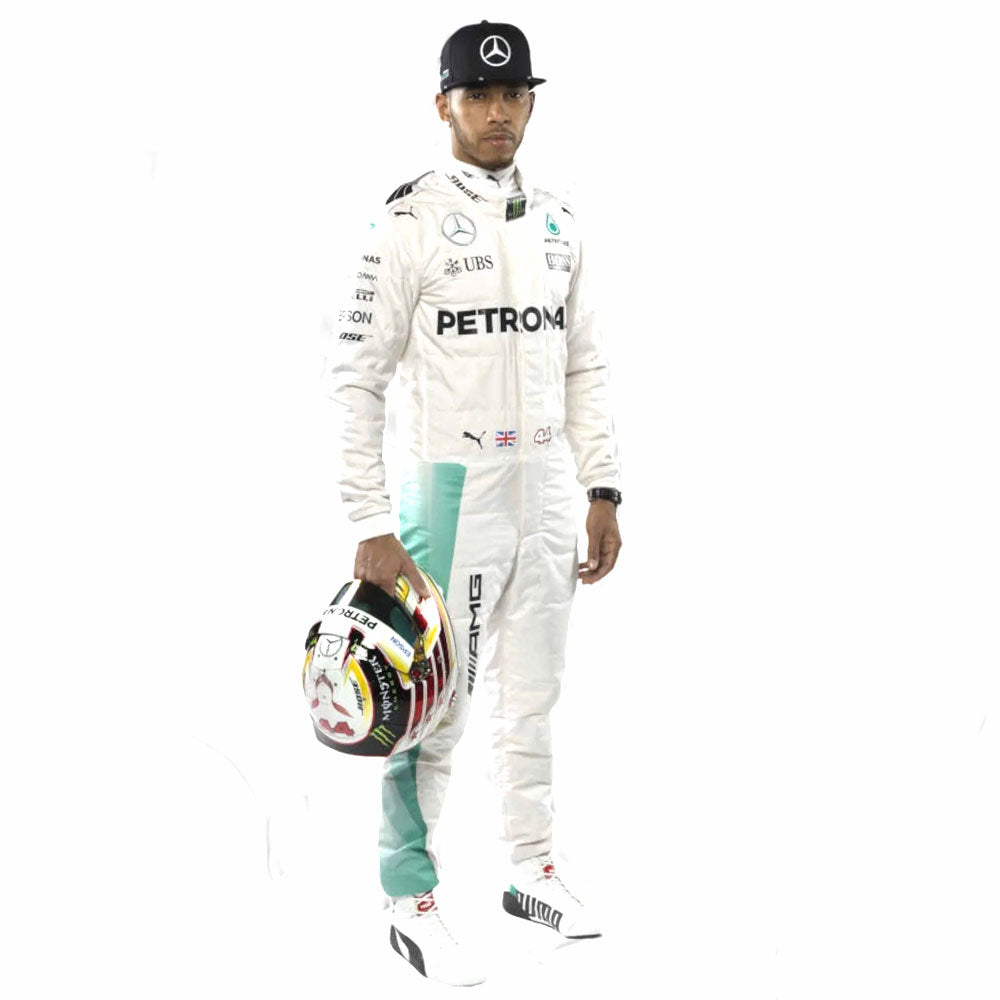 Lewis Hamilton 2016 Mercedes Benz F1 Race Suit Endless Racewear