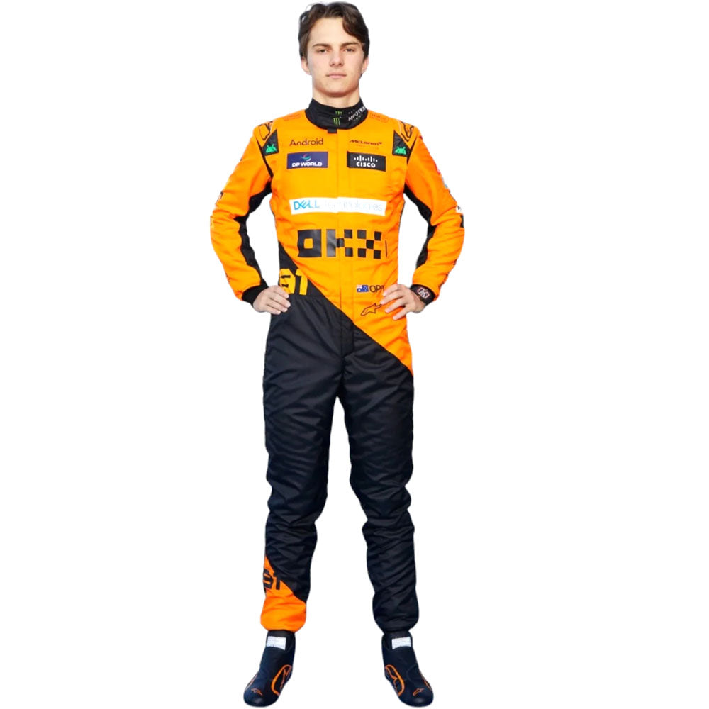 McLaren Oscar Piastri F1 Team Race Suit 2024 Endless Racewear