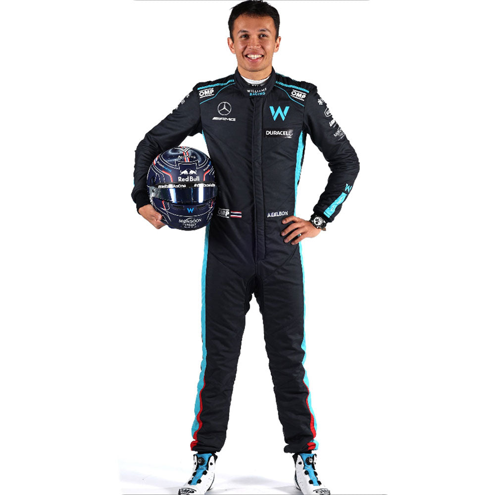 2022 New Alexander Albon F1 Race Suit Williams Racing Endless Racewear