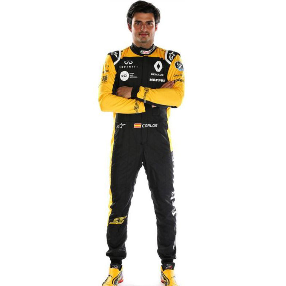 2018 Carlos Sainz Renault F1 Race Suit Choice Racing