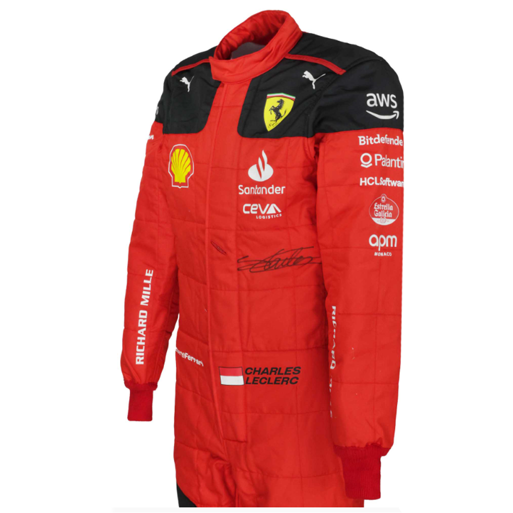 Charles Leclerc Scuderia Ferrari Race Suit 2023 Endless Racewear