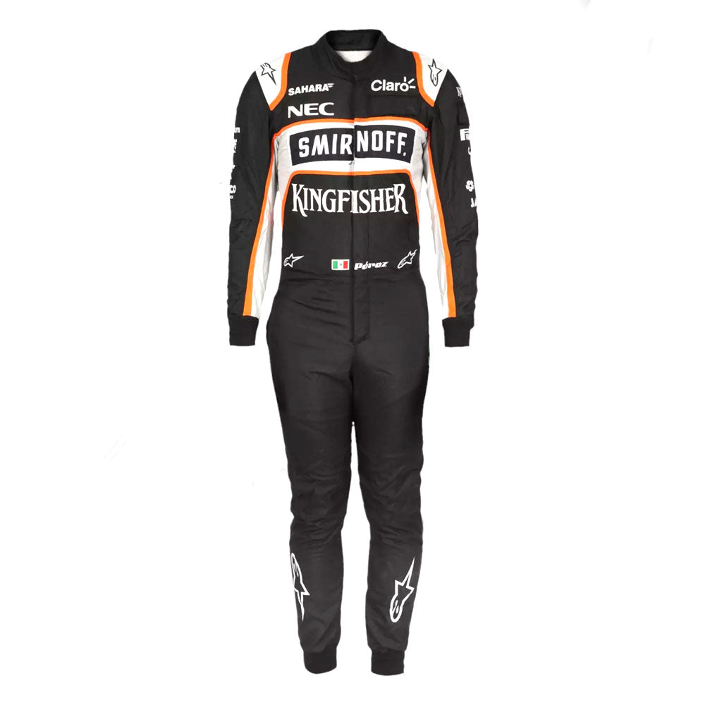 2016 Sergio Perez Sahara Force F1 Team Race Suit Choice Racing