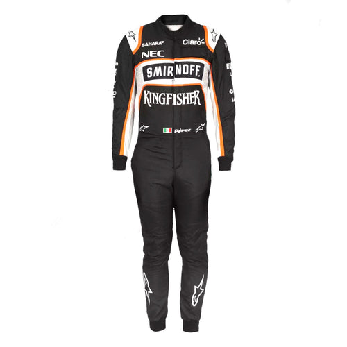 2016 Sergio Perez Sahara Force F1 Team Race Suit Choice Racing