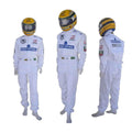 Ayrton Senna 1993 Replica Embroidered patches Suit Endless Racewear