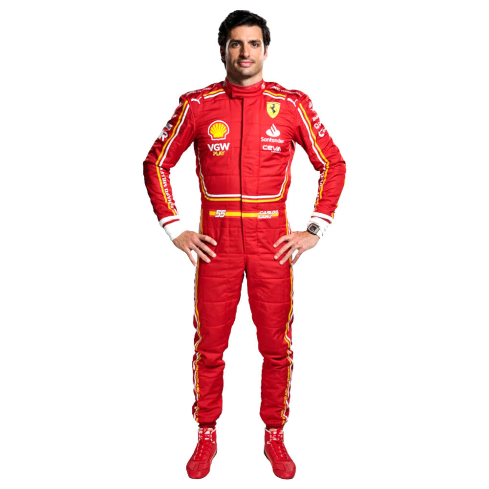 Carlos Sainz  Scuderia Ferrari Race suit 2024 Endless Racewear