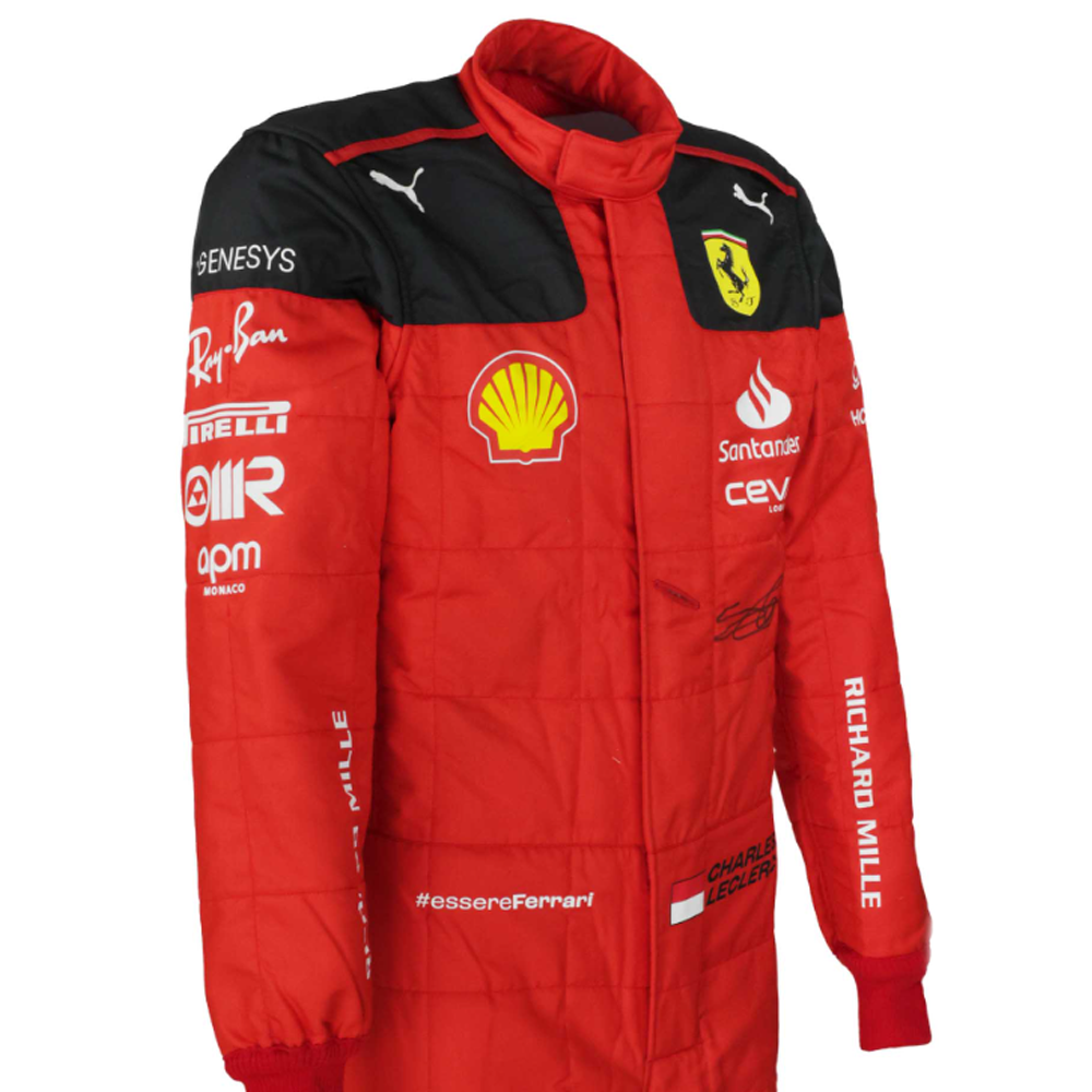 Charles Leclerc Scuderia Ferrari Race Suit 2023 Endless Racewear