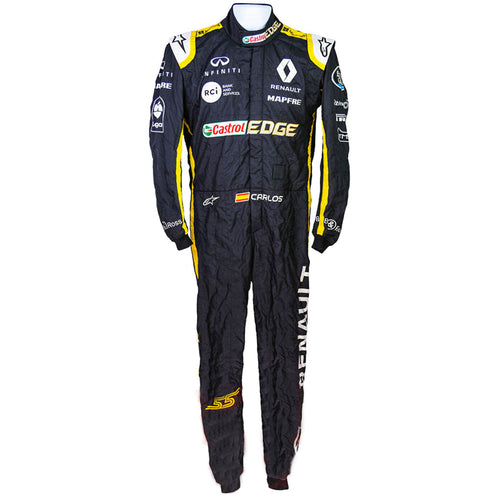 2018 Carlos Sainz Renault F1 Race Suit Endless Racewear