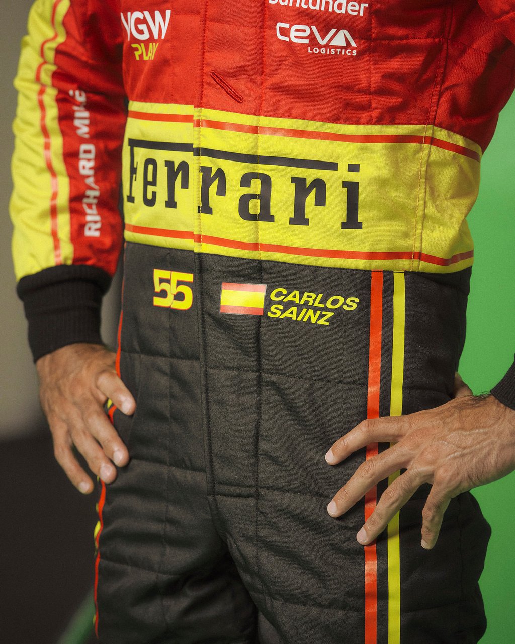 Carlos Sainz  Special Suit 2023 Monza Endless Racewear