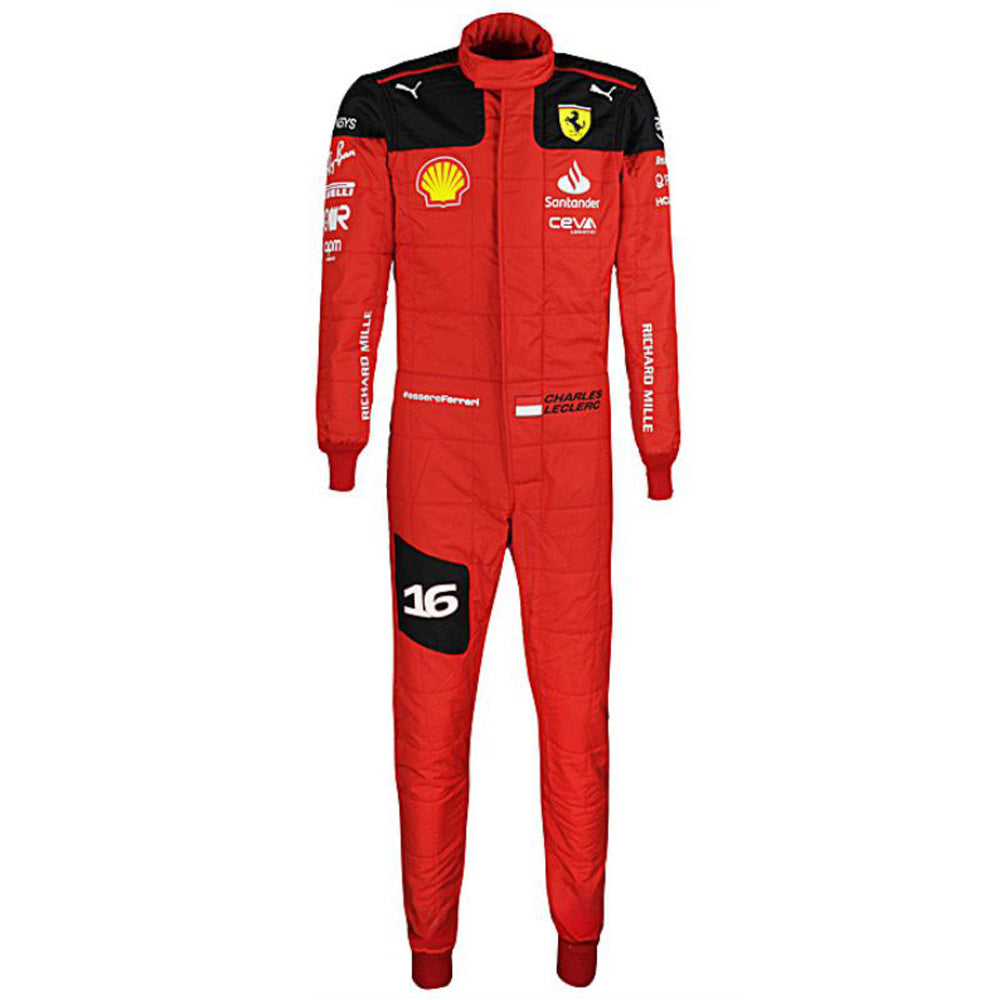 Charles Leclerc Scuderia Ferrari Race Suit 2023 Endless Racewear