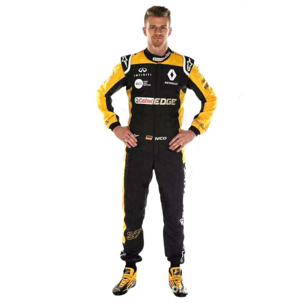 Nico Hulkenberg 2018 Renault F1 Team Race Suit Endless Racewear