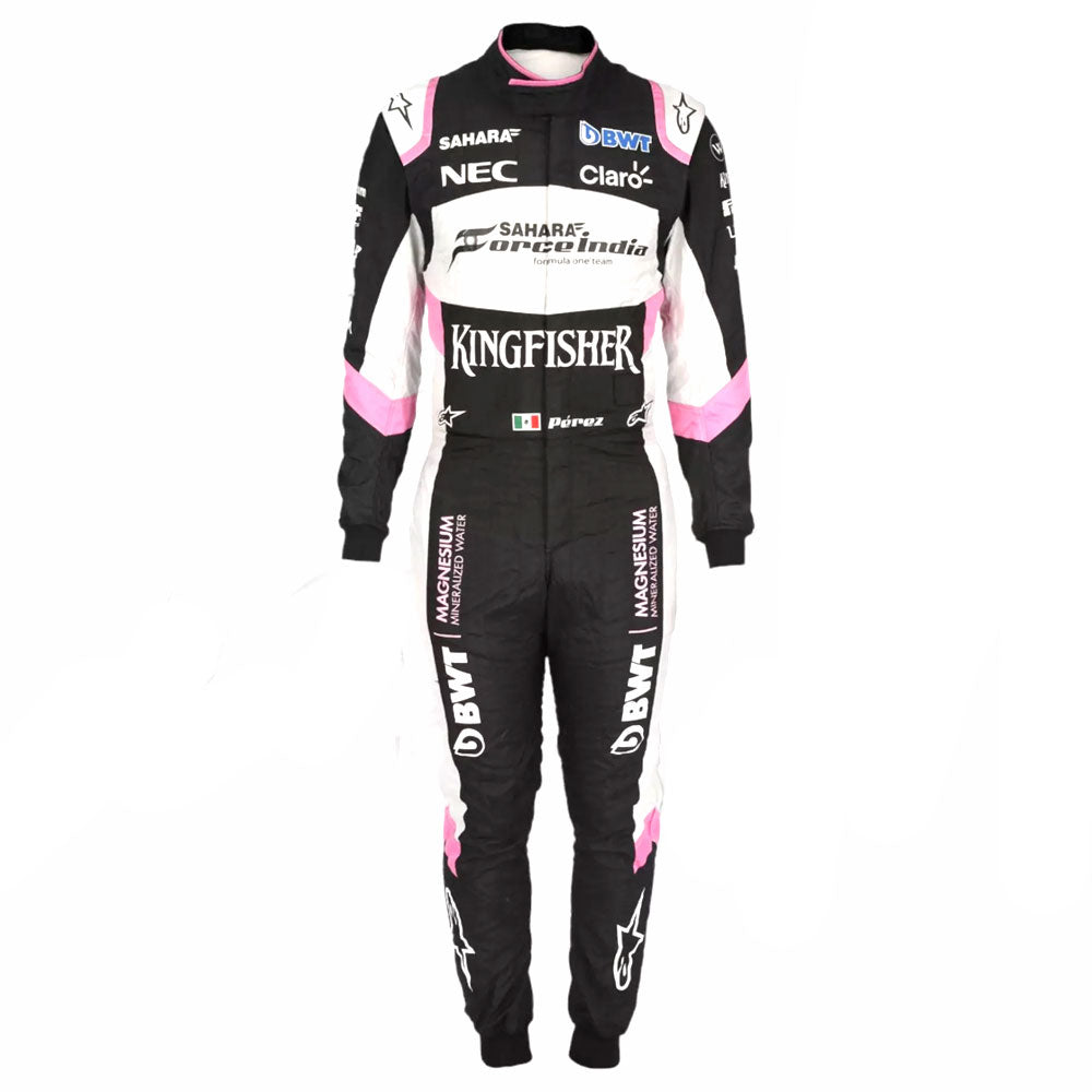 Sergio Pérez 2017 Sahara Force F1 Team Race Suit Endless Racewear