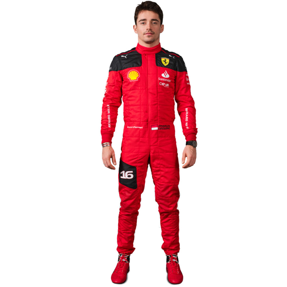 Charles Leclerc Scuderia Ferrari Race Suit 2023 Endless Racewear