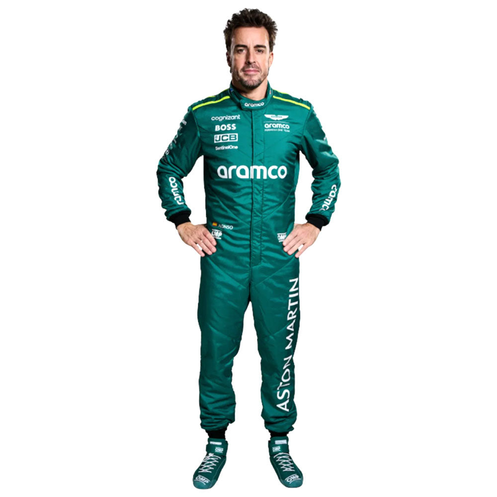 2024 Fernando Alonso Aston Martin F1 Team Race Suit Endless Racewear