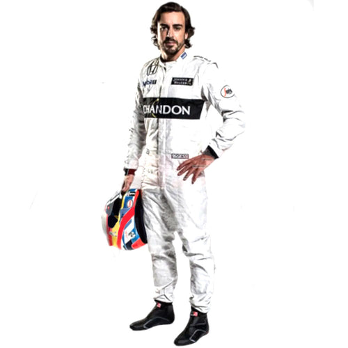 2016 Fernando Alonso McLaren F1 Team Race Suit Choice Racing