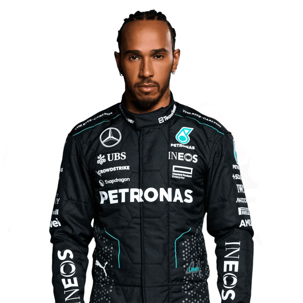 2024 Lewis Hamilton Mercedes AMG Petronas F1 Race Suit Endless Racewear