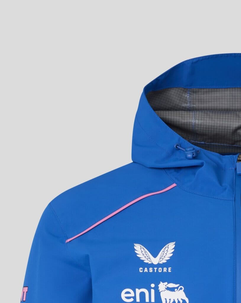 Alpine Racing F1 2026 Team Rain Jacket - Lapis Blue