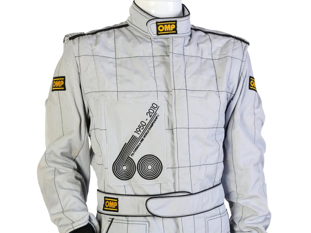 2010 Nigel Mansell Formula 1 50th Anniversary Bahrain Grand Prix Demonstration Embroidered Race Suit Endless Racegear