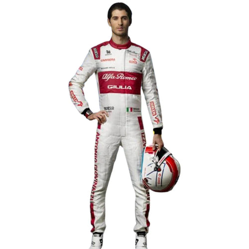 2020  Antonio Giovinazzi Alfa Romeo F1 Race Suit Ex Race Gear