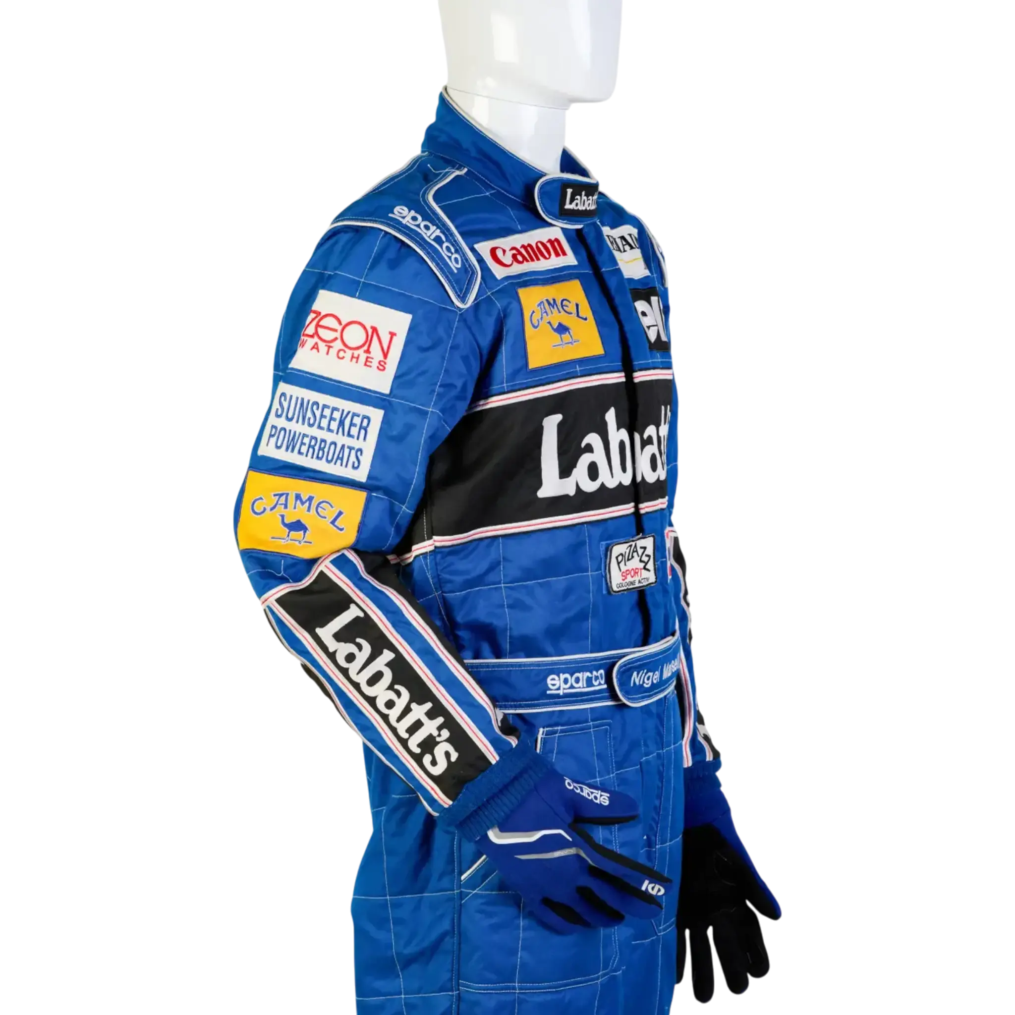 2022 Goodwood Festival of Speed Nigel Mansell Embroidered Race Suit – Championship Season Endless Racegear