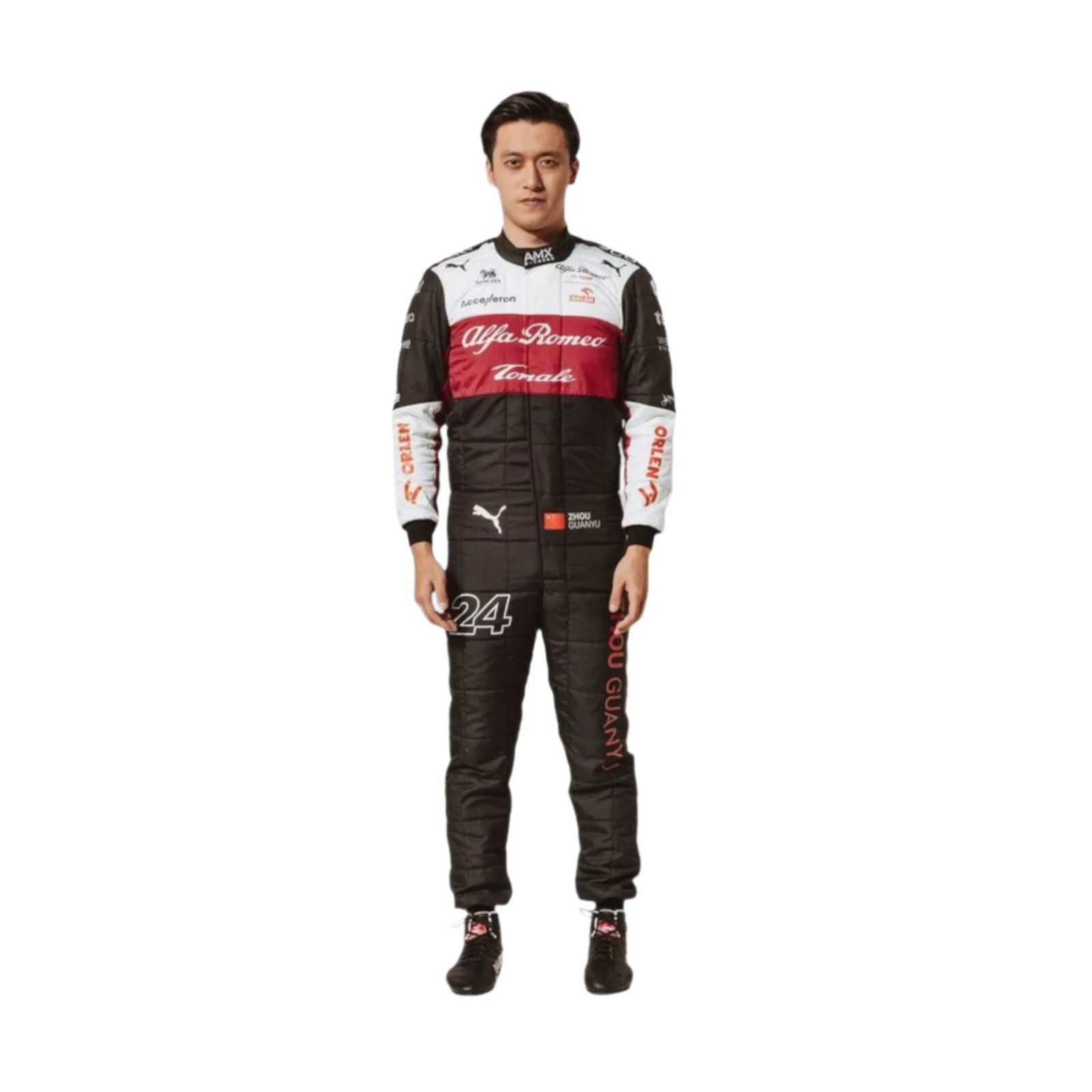 2022 Zhou Guanyu Alfa Romeo F1 Team Race Suit - Ex Race Gear