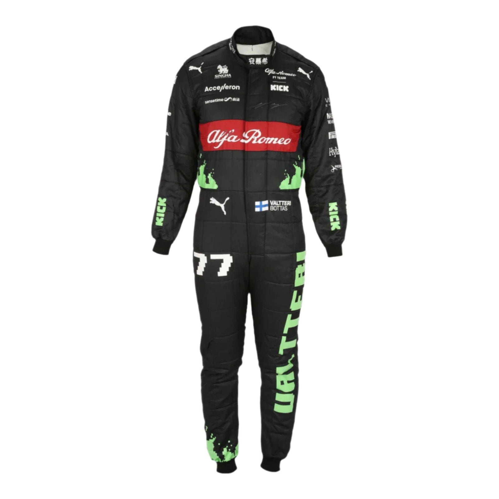 2023 Valtteri Bottas Alfa Romeo F1 Team Stake Race Suit | Belgian GP - Ex Race Gear