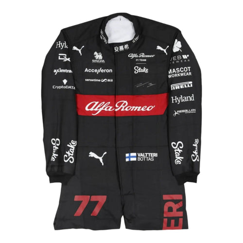 2023 Valtteri Bottas Alfa Romeo F1 Team Stake Replica Race Suit - Ex Race Gear 