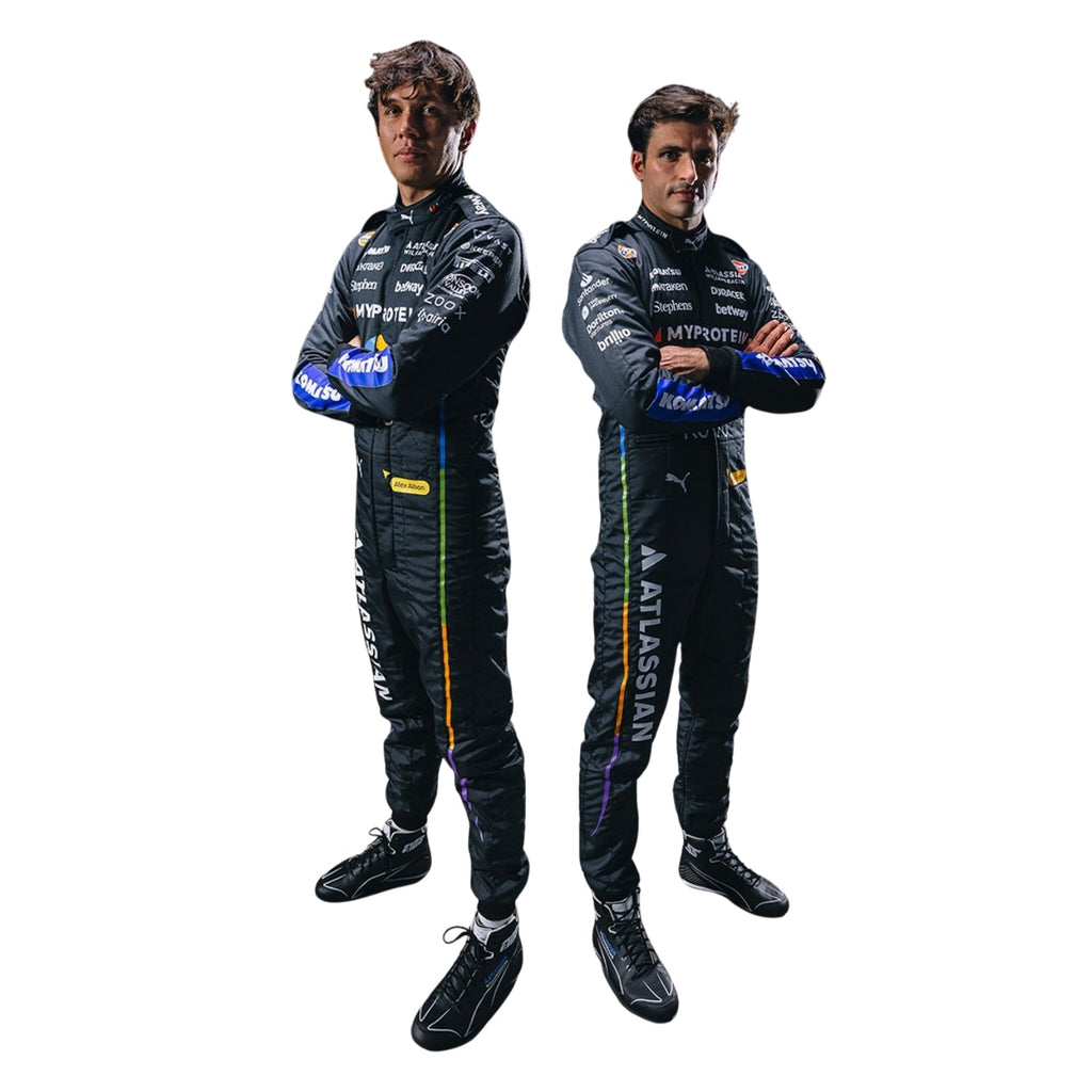 2025 F1 Racing Costume Worn By Carlos Sainz and Alenaxder Albon Las Vegas GP Endless Racewear