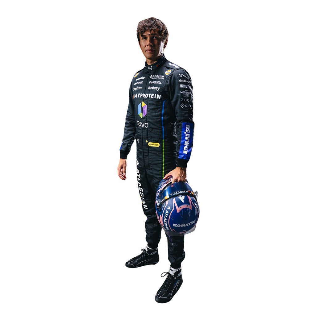 2025 F1 Racing Costume Worn By Carlos Sainz and Alenaxder Albon Las Vegas GP Endless Racewear