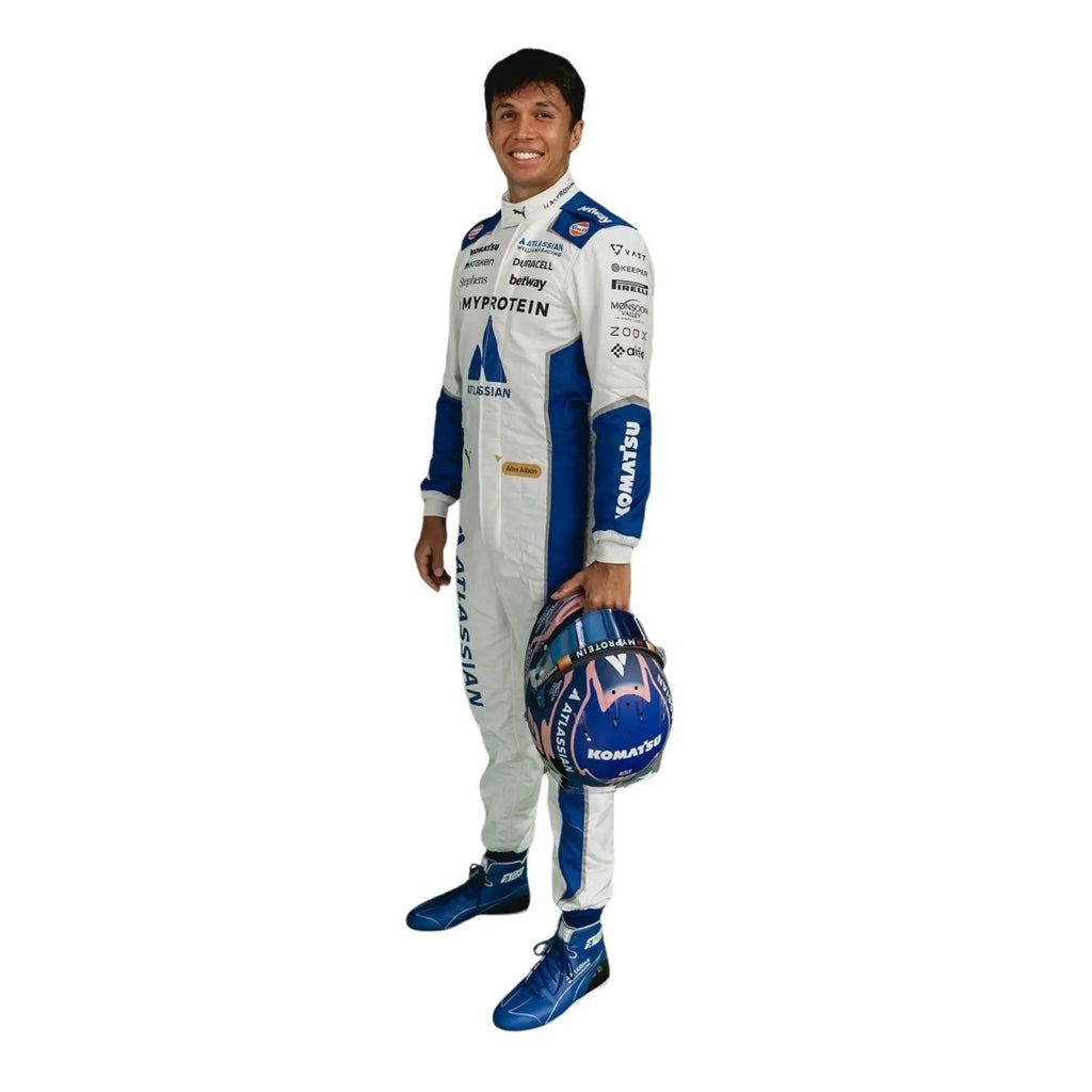 2025 F1 Racing Costume Worn By Carlos Sainz and Alexander Albon United States GP Endless Racewear