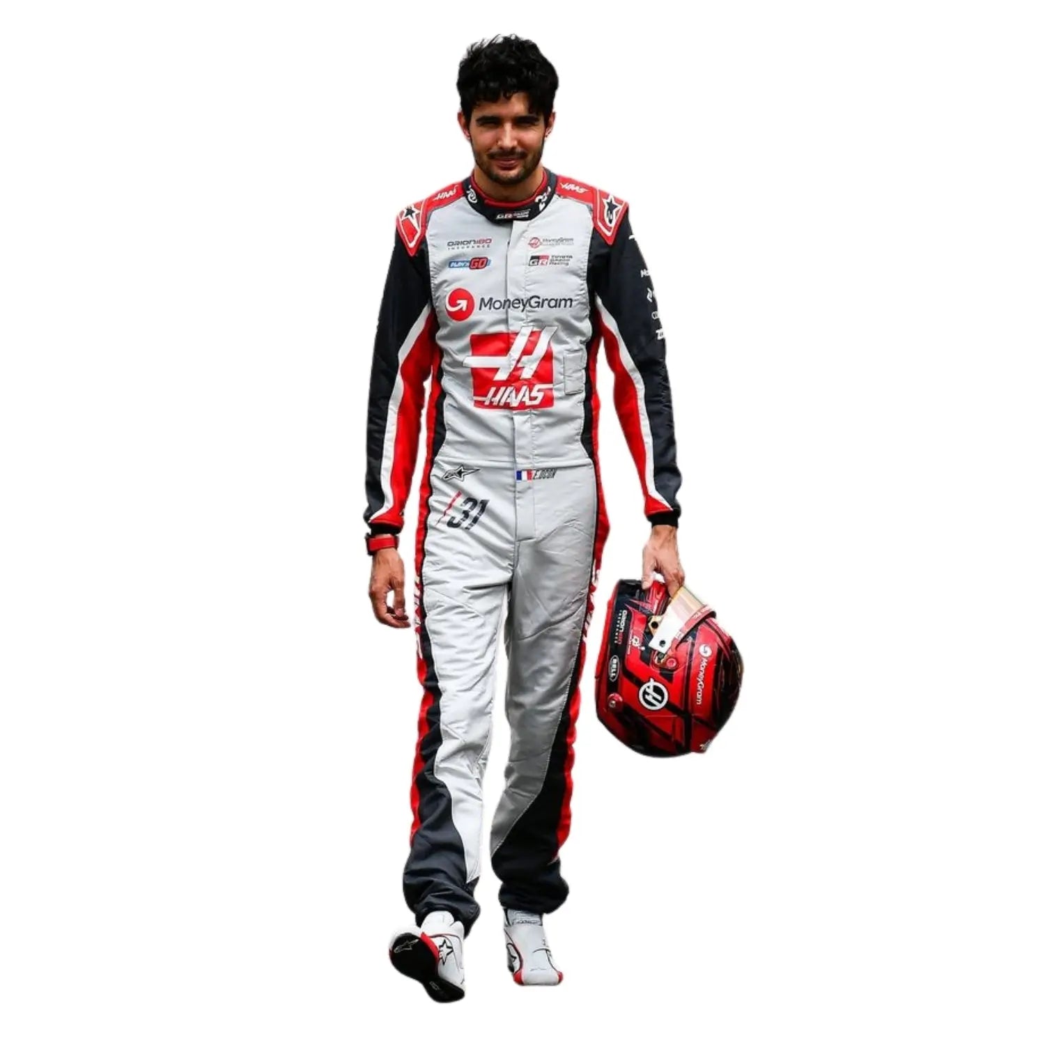 2025 F1 Racing Costume Worn By Esteban Ocon And Oliver Bearman 200th race look Canadian GP Endless Racewear