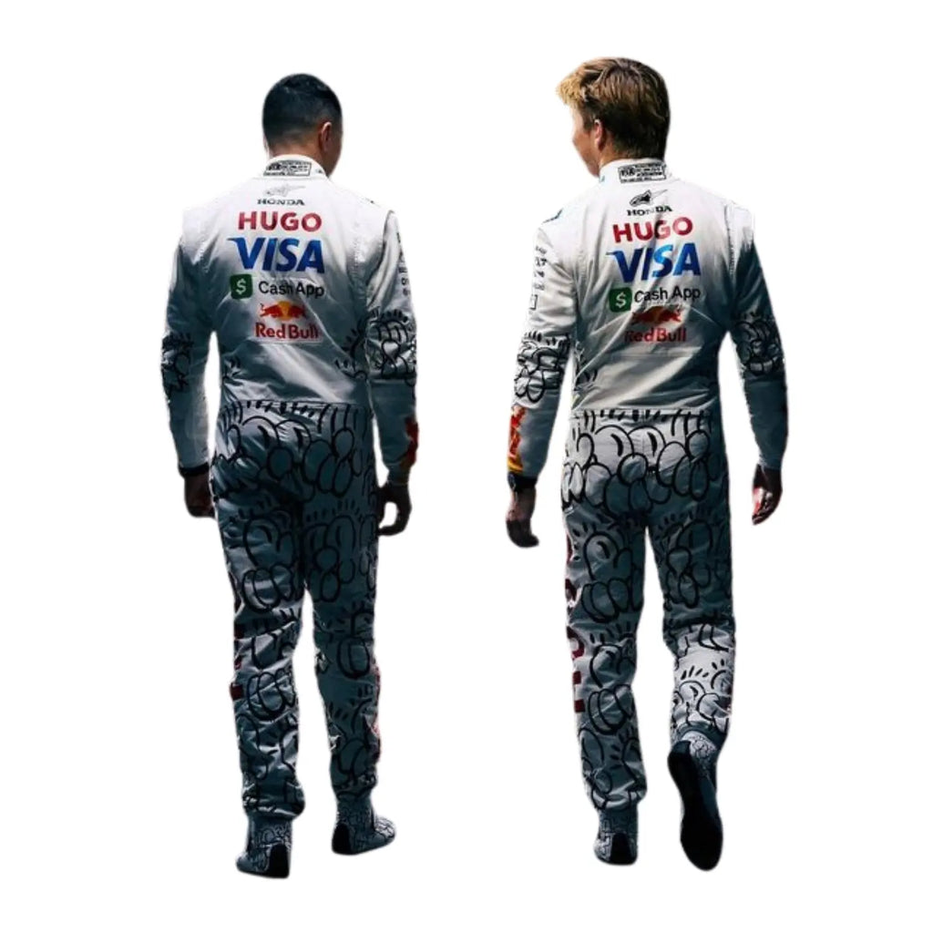 2025 F1 Racing Costume Worn By Isack Hadjar and Liam Lawson British GP Endless Racewear