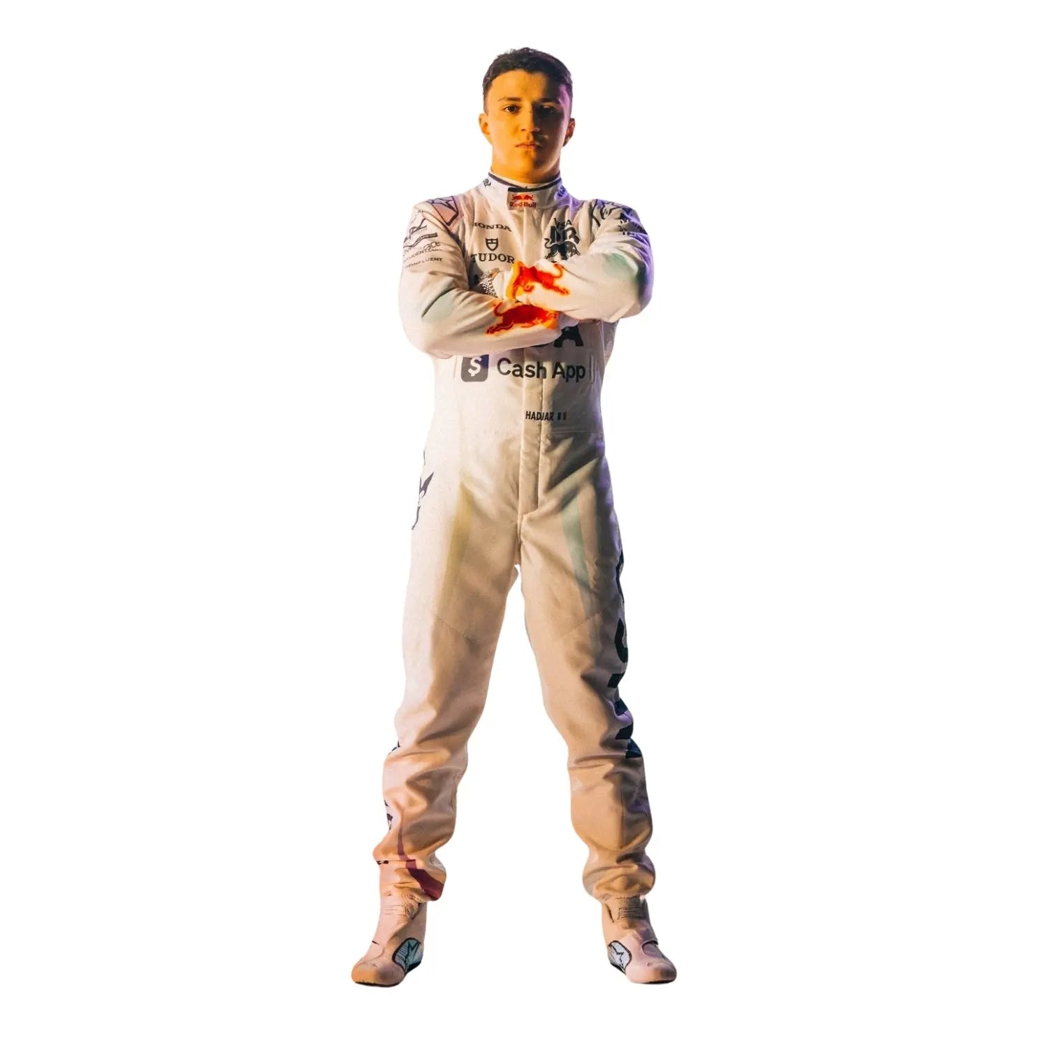 2025 F1 Racing Costume Worn By Isack Hadjar and Liam lawson Las Vegas GP Endless Racewear