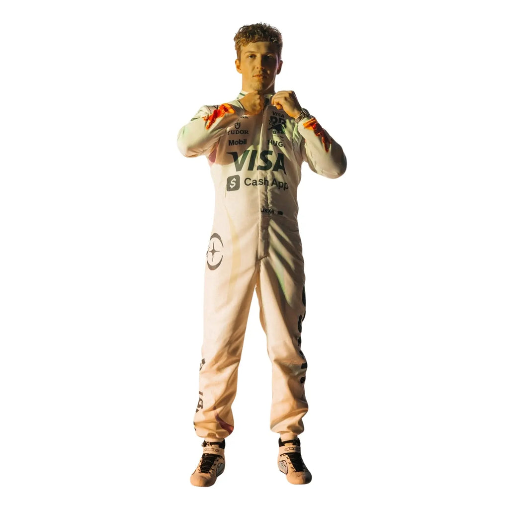 2025 F1 Racing Costume Worn By Isack Hadjar and Liam lawson Las Vegas GP Endless Racewear