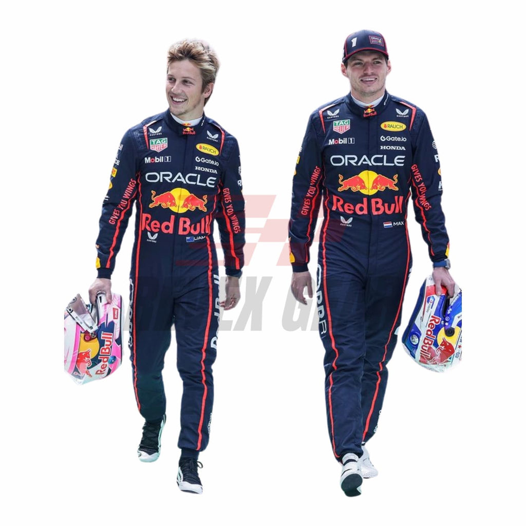 2025 F1 Racing Costume Worn by Max Verstappen & Liam Lawson RevEx Gear