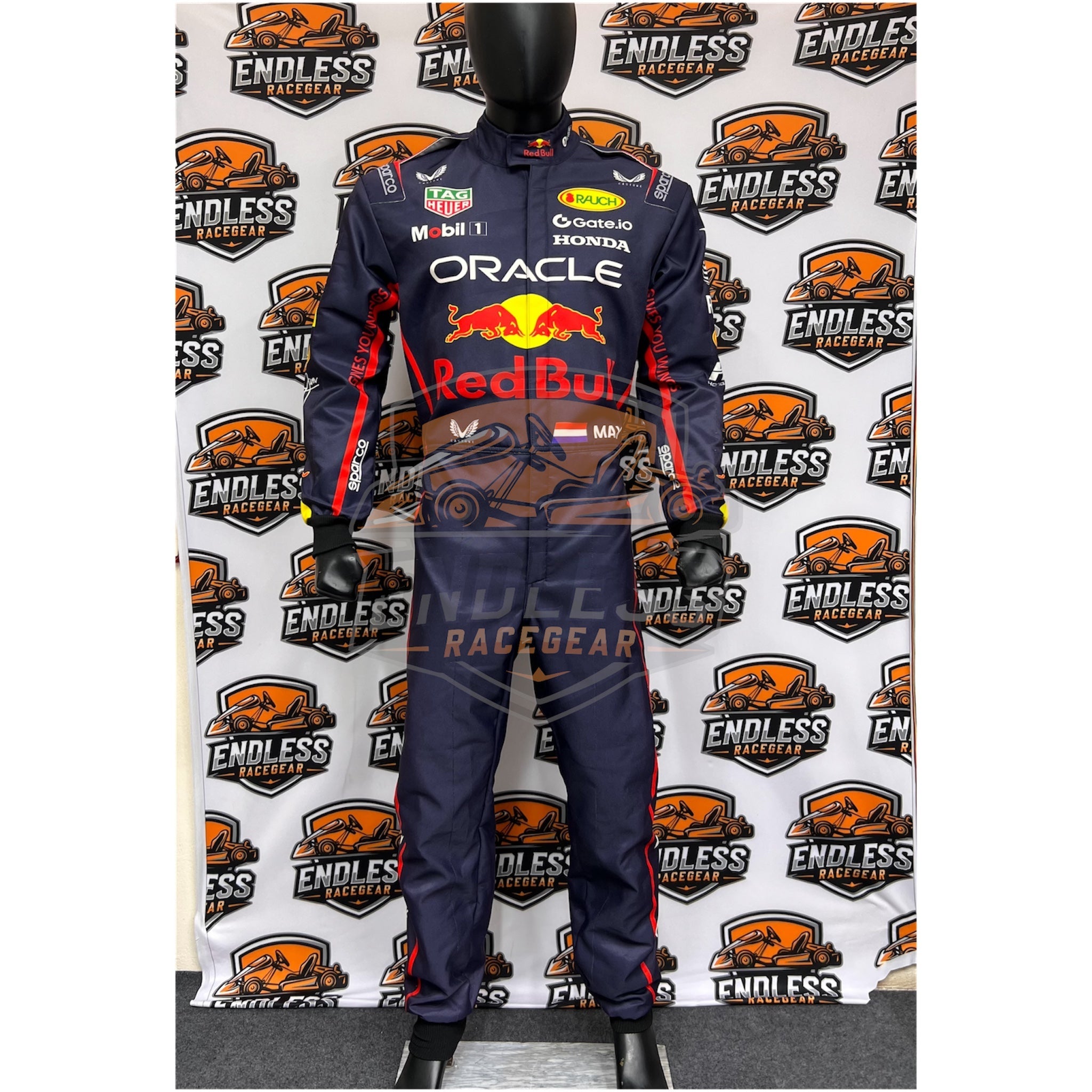 2025 Max Verstappen Red Bull Racing  Replica Suit – F1 Edition Endless Racegear