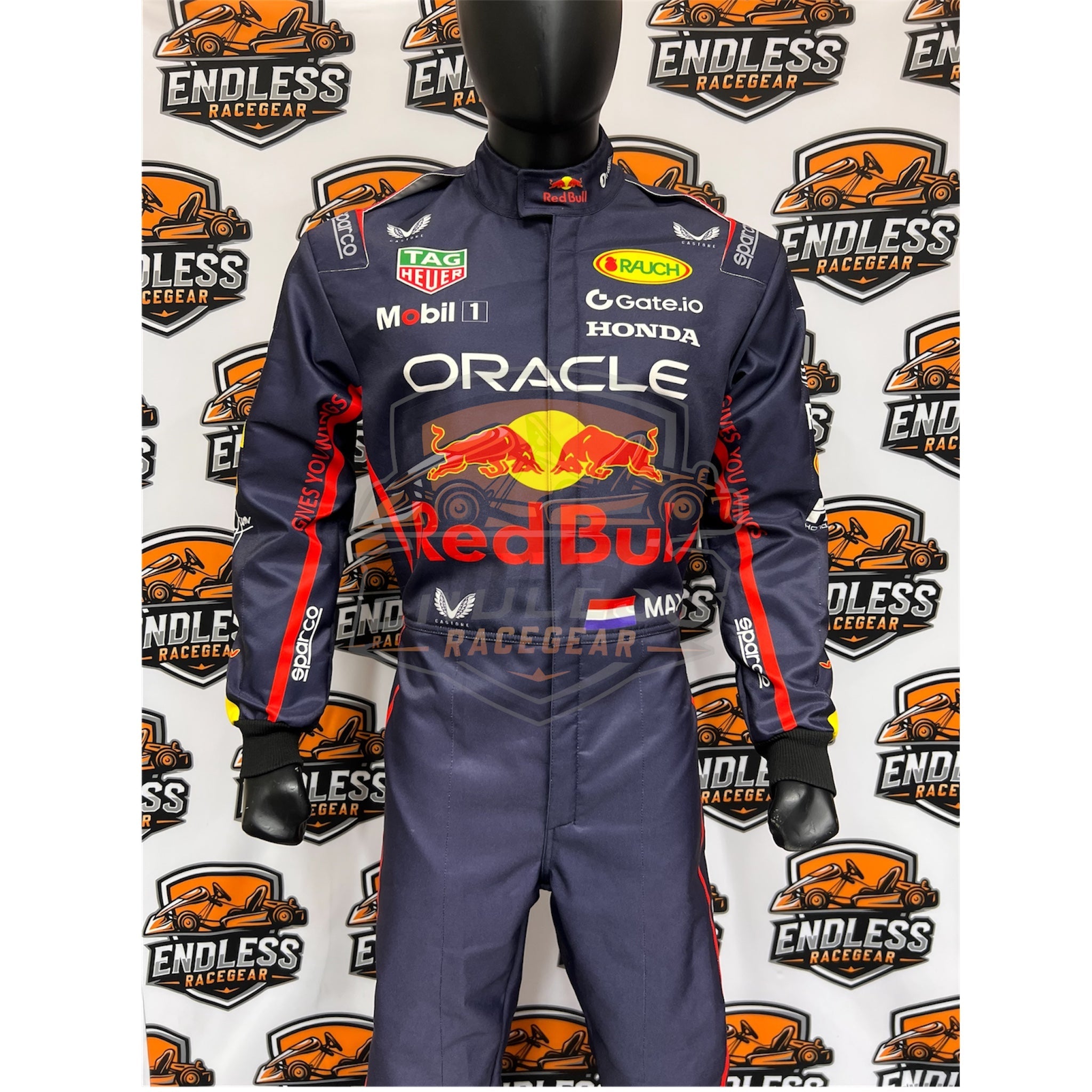 2025 Max Verstappen Red Bull Racing  Replica Suit – F1 Edition Endless Racegear