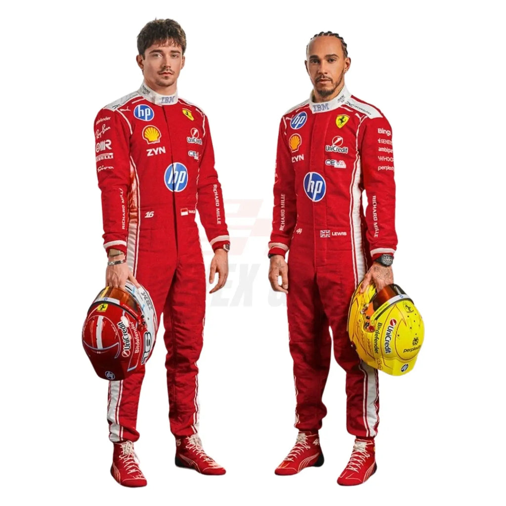 2026 F1 Racing Costume Worn by Charles Leclerc & Lewis Hamilton Endless Racewear