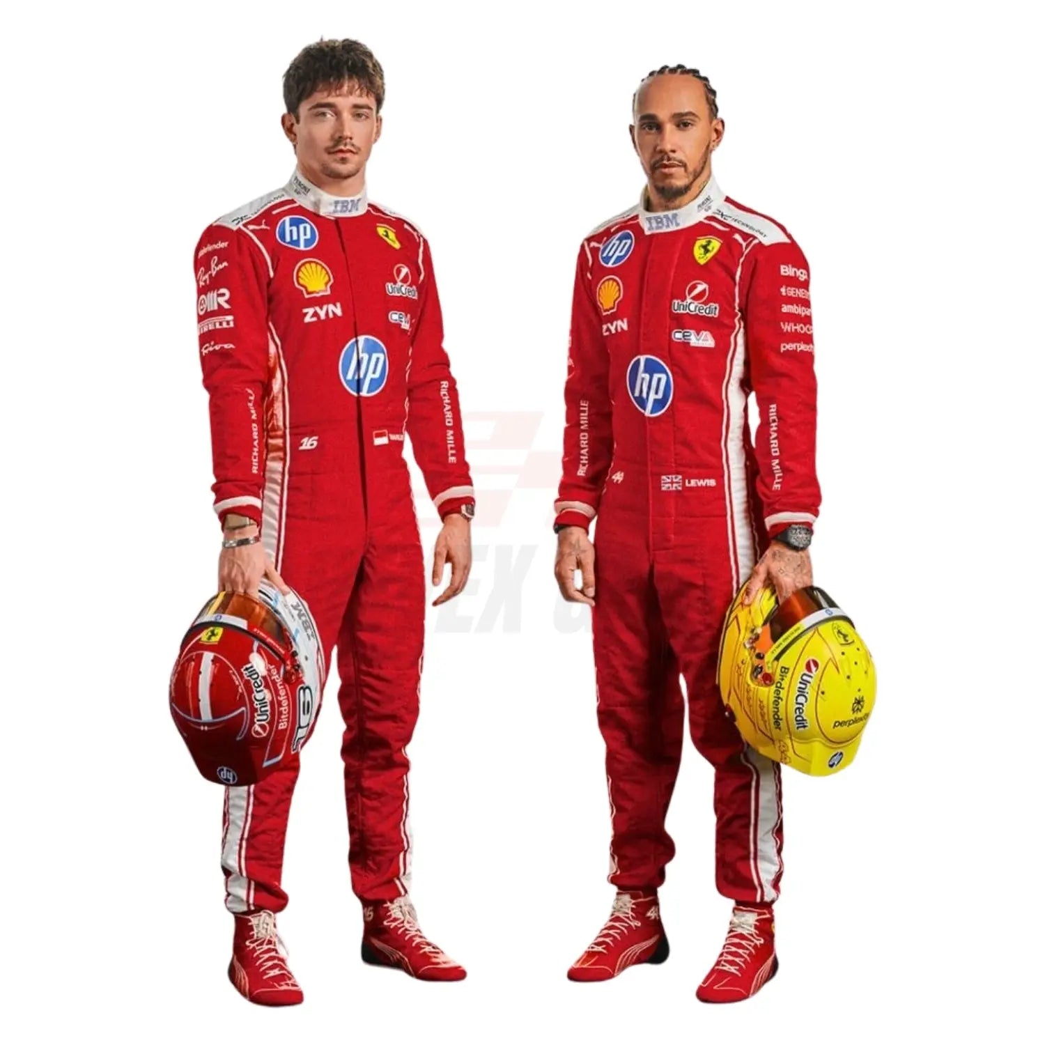 2026 F1 Racing Costume Worn by Charles Leclerc & Lewis Hamilton Endless Racewear
