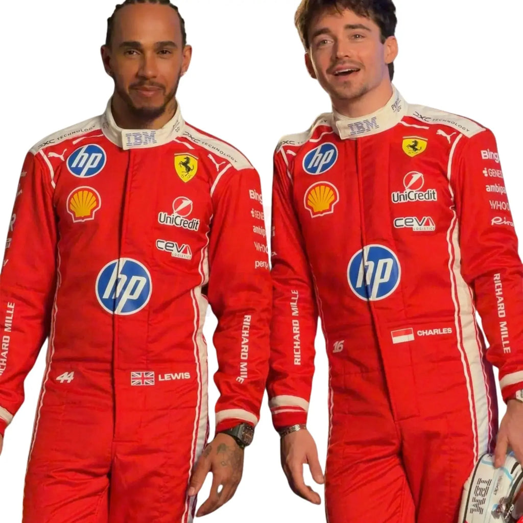 2026 F1 Racing Costume Worn by Charles Leclerc & Lewis Hamilton Endless Racewear