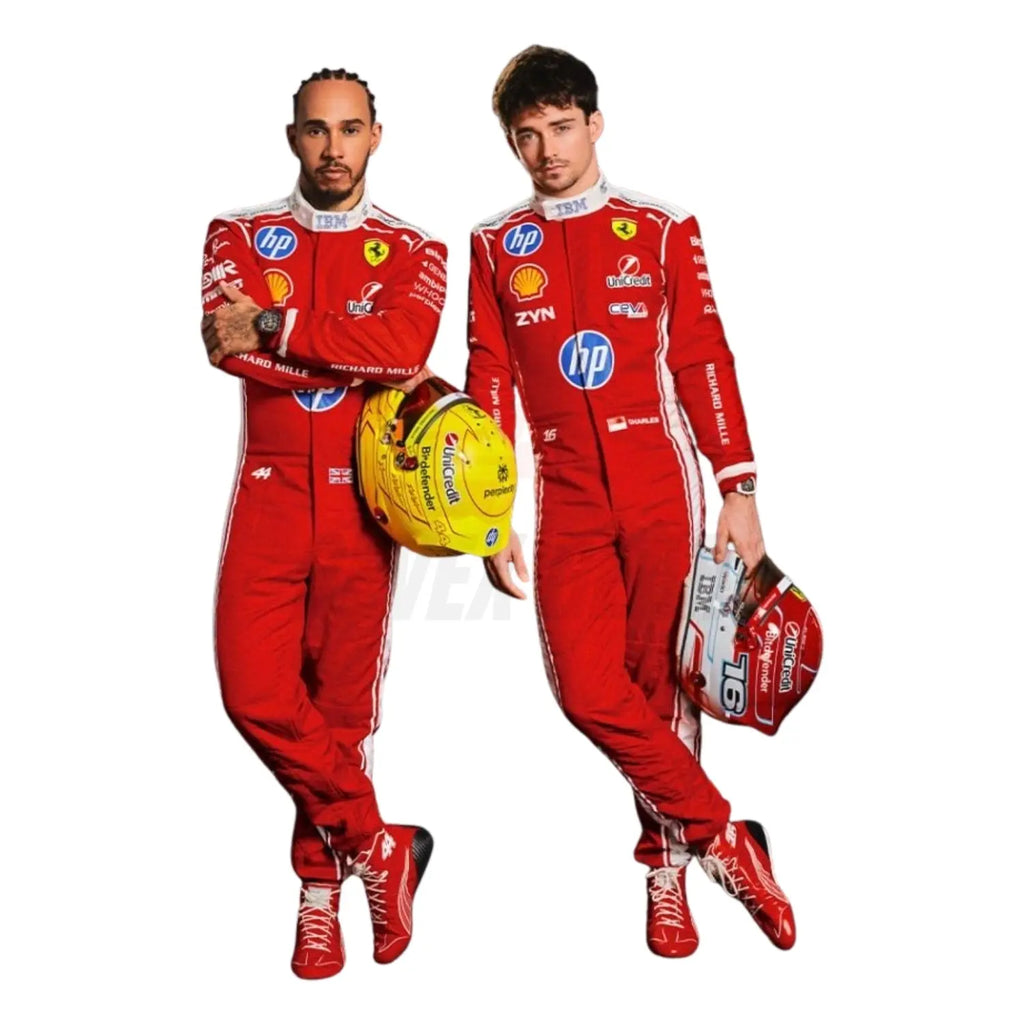 2026 F1 Racing Costume Worn by Charles Leclerc & Lewis Hamilton Endless Racewear