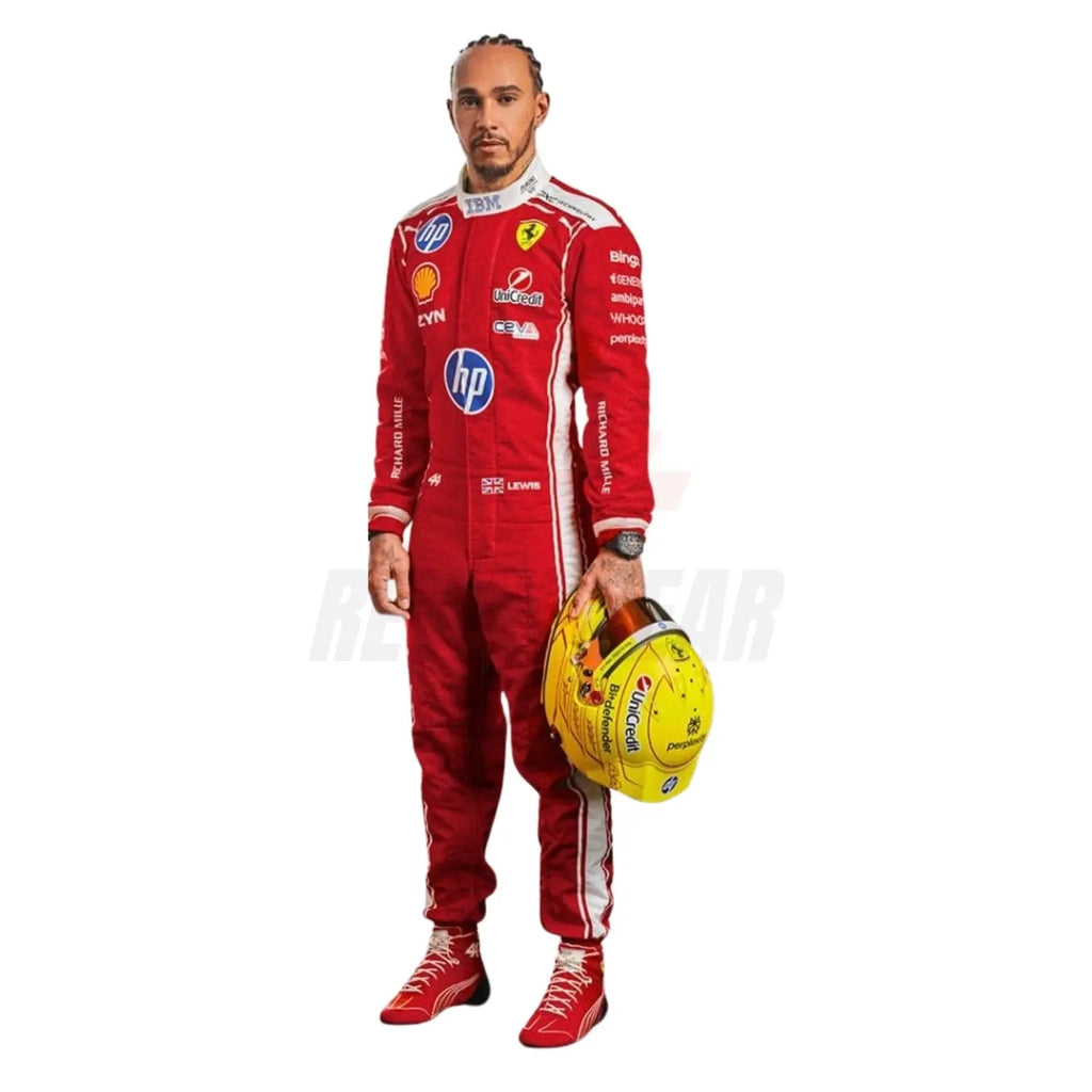 2026 F1 Racing Costume Worn by Charles Leclerc & Lewis Hamilton Endless Racewear